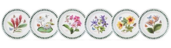 PORTMEIRION EXOTIC BOTANIC GARDEN EKMEK TABAĞI 6 LI 15 CM