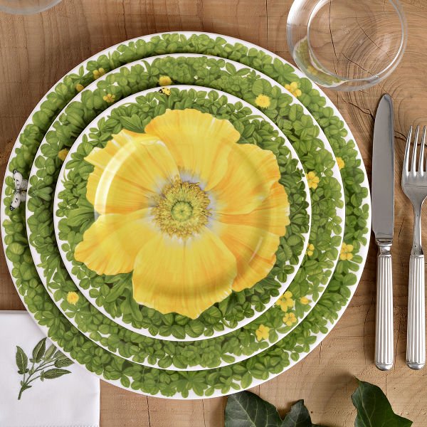 Taitu Milano Prati Italiani Pasta Tabağı 21,5 cm 4 lü set