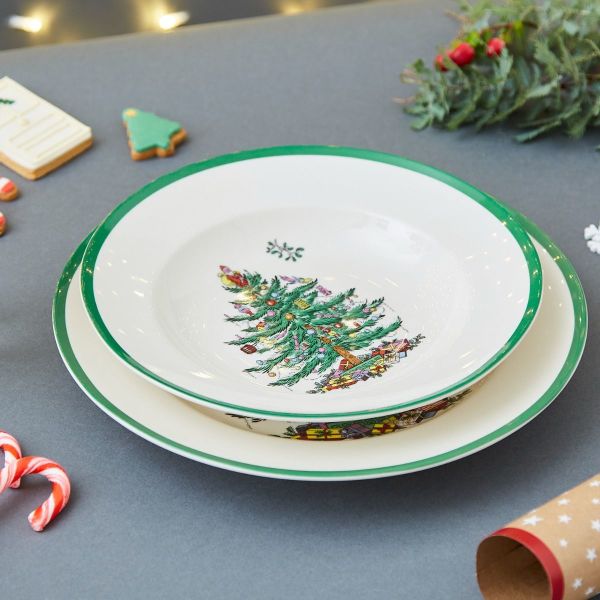 SPODE CHRISTMAS TREE  ÇORBA TABAĞI 23 CM