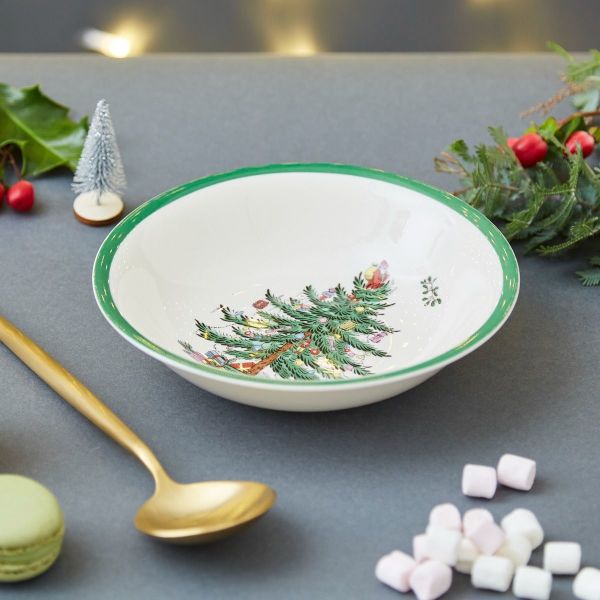 SPODE CHRISTMAS TREE 15,5 CM ÇUKUR KASE