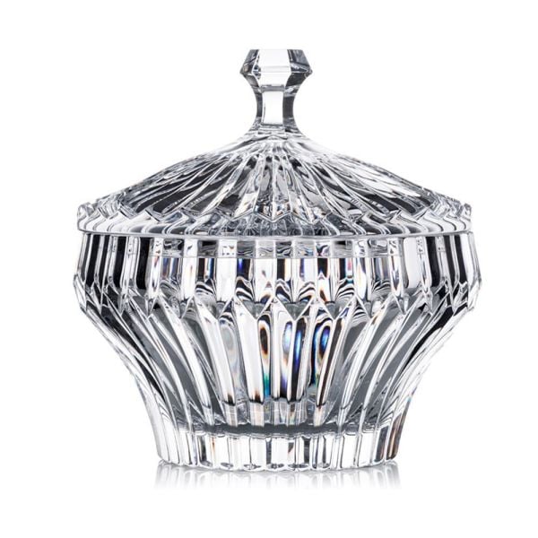 Rogaska Crown Jewel 19cm Kapaklı Şekerlik