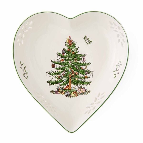 SPODE CHRISTMAS TREE KALP TABAK 18CM