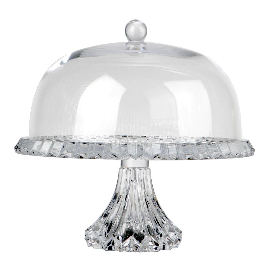 Rogaska Crown Jewel 33 cm Fanuslu Ayaklı Servis