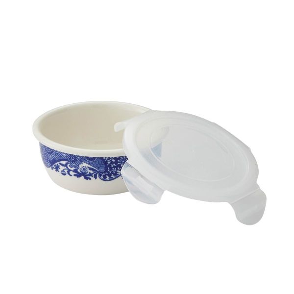 Spode Blue Italian Kapaklı Saklama Kabı 15 cm