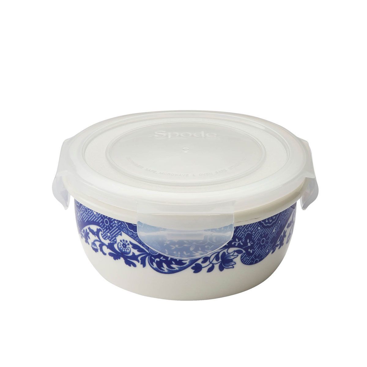 Spode Blue Italian Kapaklı Saklama Kabı 15 cm