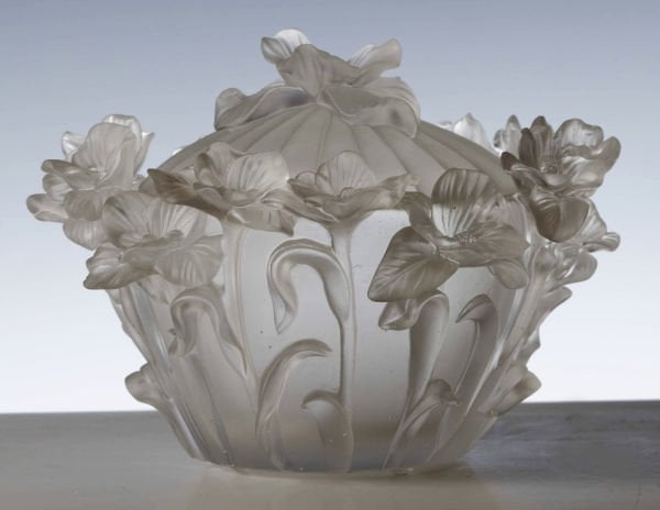 Cristal De Paris Kapaklı Şekerlik Şeffaf-4003-S-H: 15 CM. Q:24 CM.