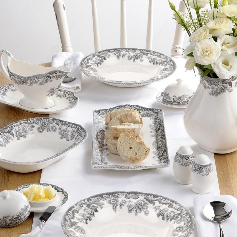 SPODE DELAMERE RURAL 12 KİŞİLİK 4 BOY TABAK 48 PARÇA YEMEK TAKIMI