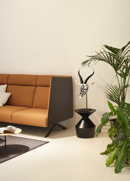 Lladro Antilope Mask ( Siyah ve Altın)