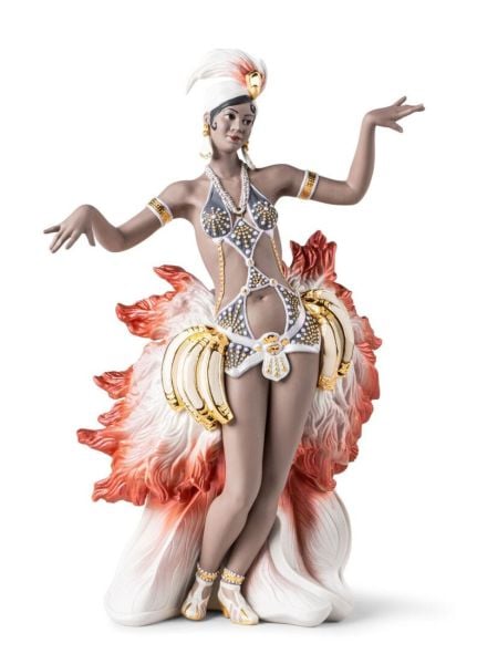 Lladro Ebony Goddess Dansçı Heykeli 52 cm