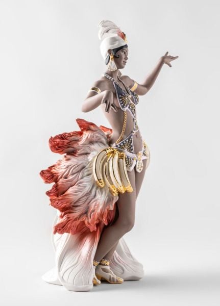 Lladro Ebony Goddess Dansçı Heykeli 52 cm