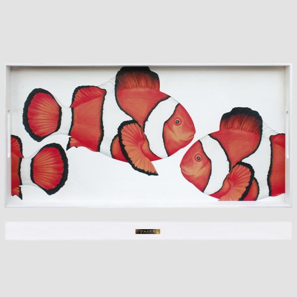 TAITU MILANO  MARE AHŞAP TEPSİ 66X33 CM BALIK