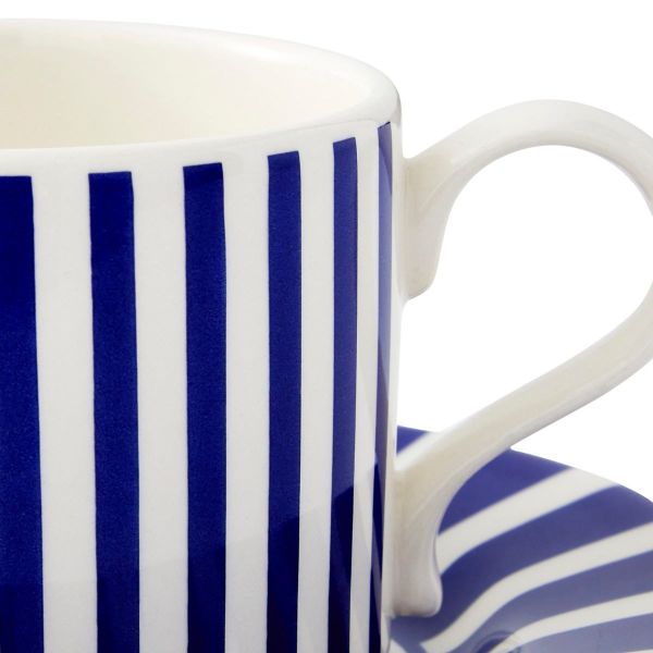 SPODE STECCATO ÇAY FİNCANI İNCE ŞERİT