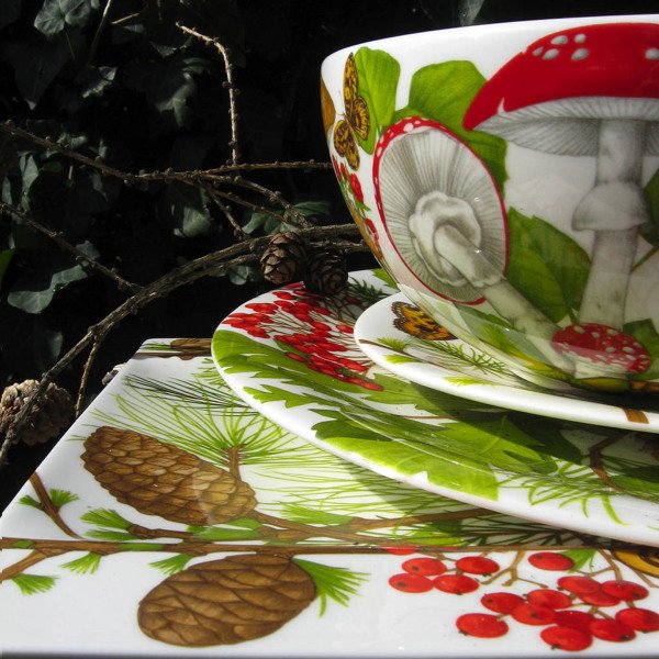TAITÙ MILANO  MONTAGNA PORSELEN OVAL SUNUM TABAĞI 40CM