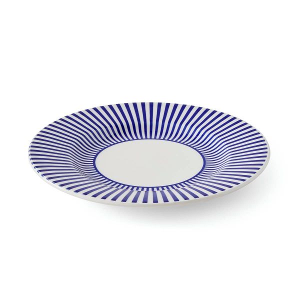 Spode Steccato İnce Şeritli Pasta Tabağı 22 cm