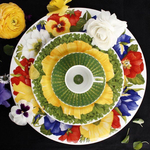 TAITÙ MILANO  GIARDINI PORSELEN TABAK 33CM