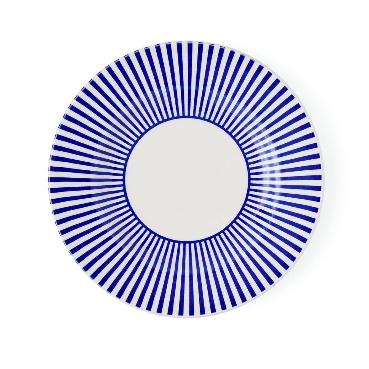 SPODE STECCATO YEMEK TABAĞI 28 CM İNCE ŞERİT