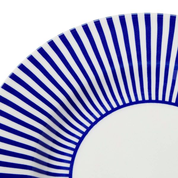 SPODE STECCATO YEMEK TABAĞI 28 CM İNCE ŞERİT