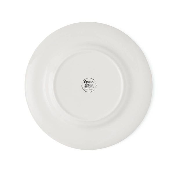 SPODE STECCATO YEMEK TABAĞI 28 CM İNCE ŞERİT