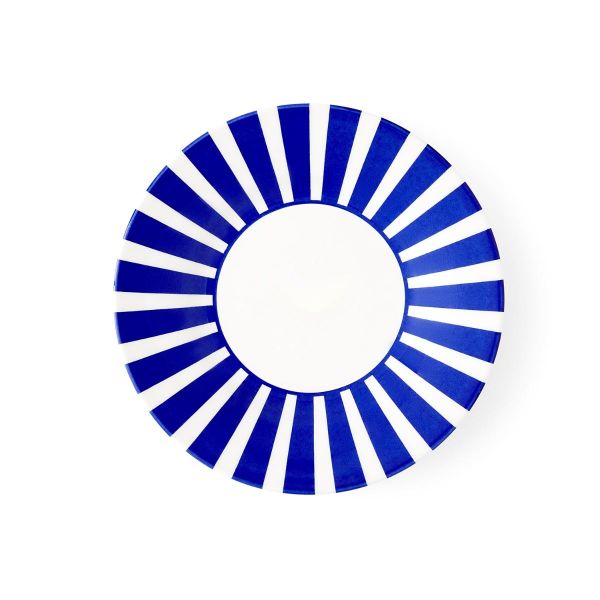 Spode Steccato Kalın Şeritli Tatlı Tabağı 18 cm