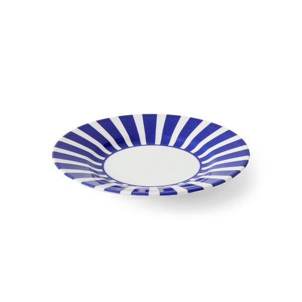 Spode Steccato Kalın Şeritli Tatlı Tabağı 18 cm