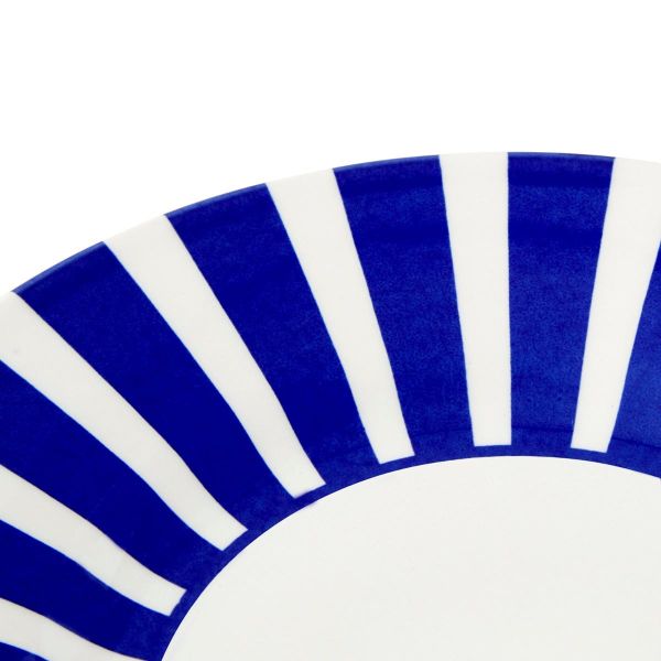 Spode Steccato Kalın Şeritli Tatlı Tabağı 18 cm