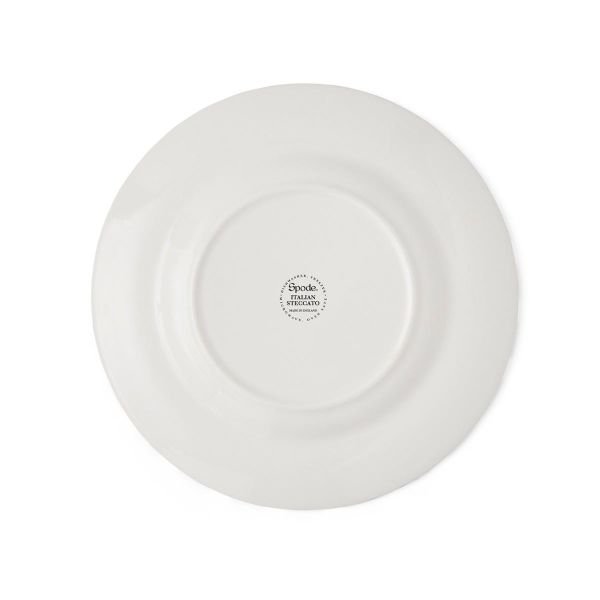 Spode Steccato Kalın Şeritli Tatlı Tabağı 18 cm