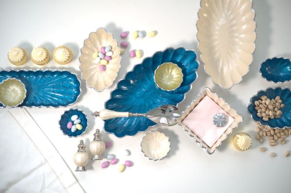 Julia Knight Peony 10 cm Petite Kase Teal