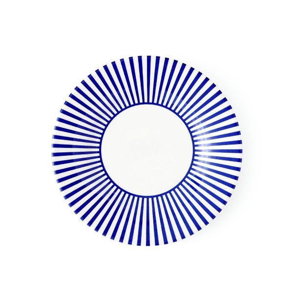 Spode Steccato İnce Şeritli Ekmek Tabağı 18 cm