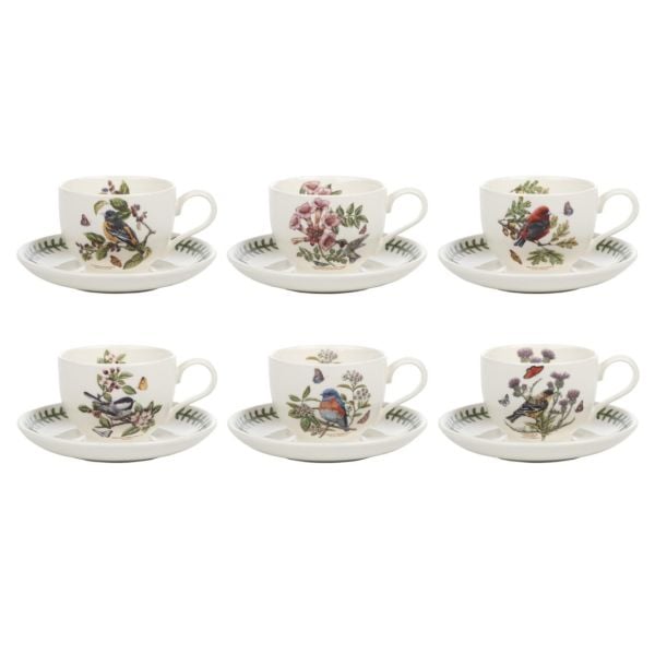 PORTMEIRION BOTANIC GARDEN BIRDS ÇAY FİNCANI 6 LI