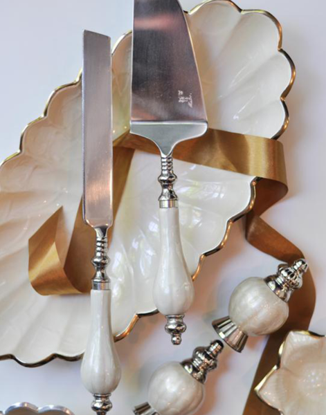 Julia Knight Peony 10 cm Tuzluk & Karabiberlik Seti Snow