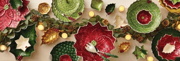 Julia Knight Holly Sprig 30 cm Kase Emerald