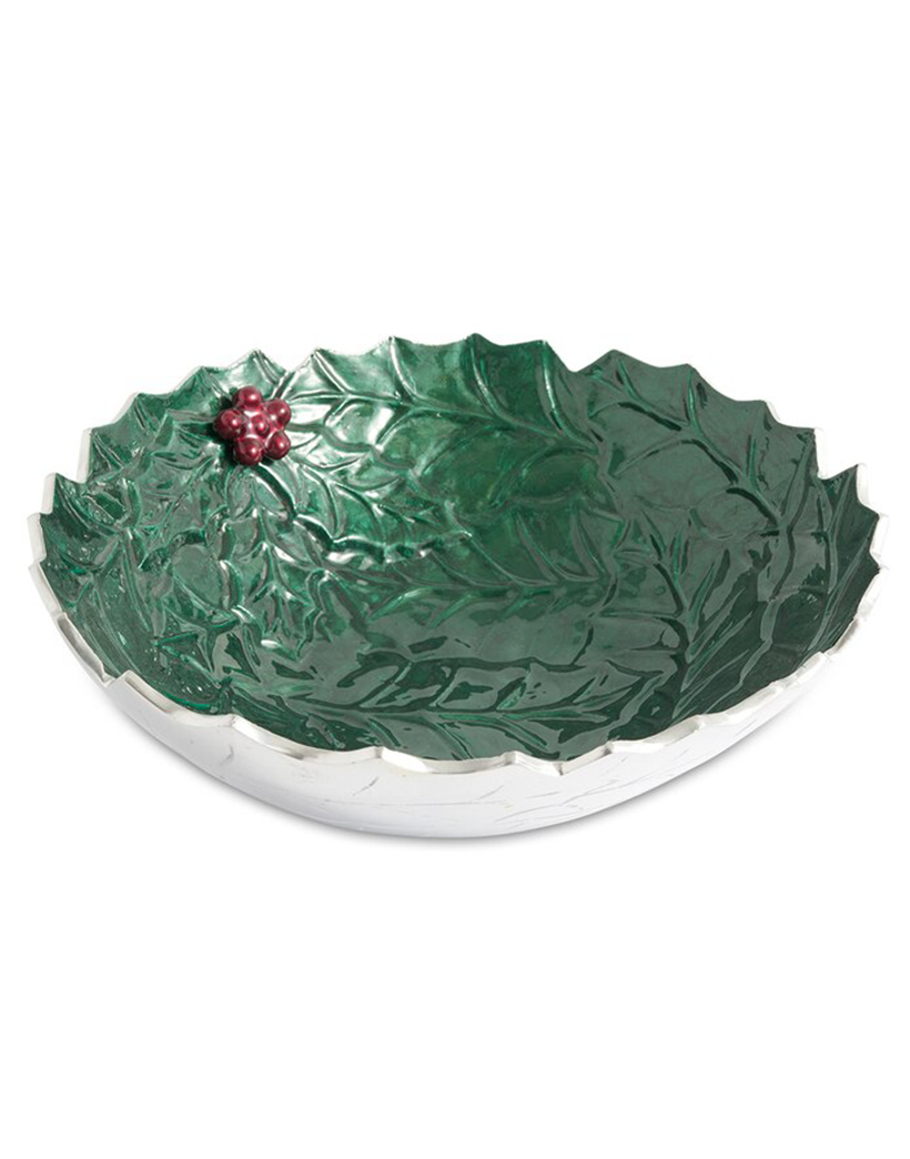 Julia Knight Holly Sprig 30 cm Kase Emerald