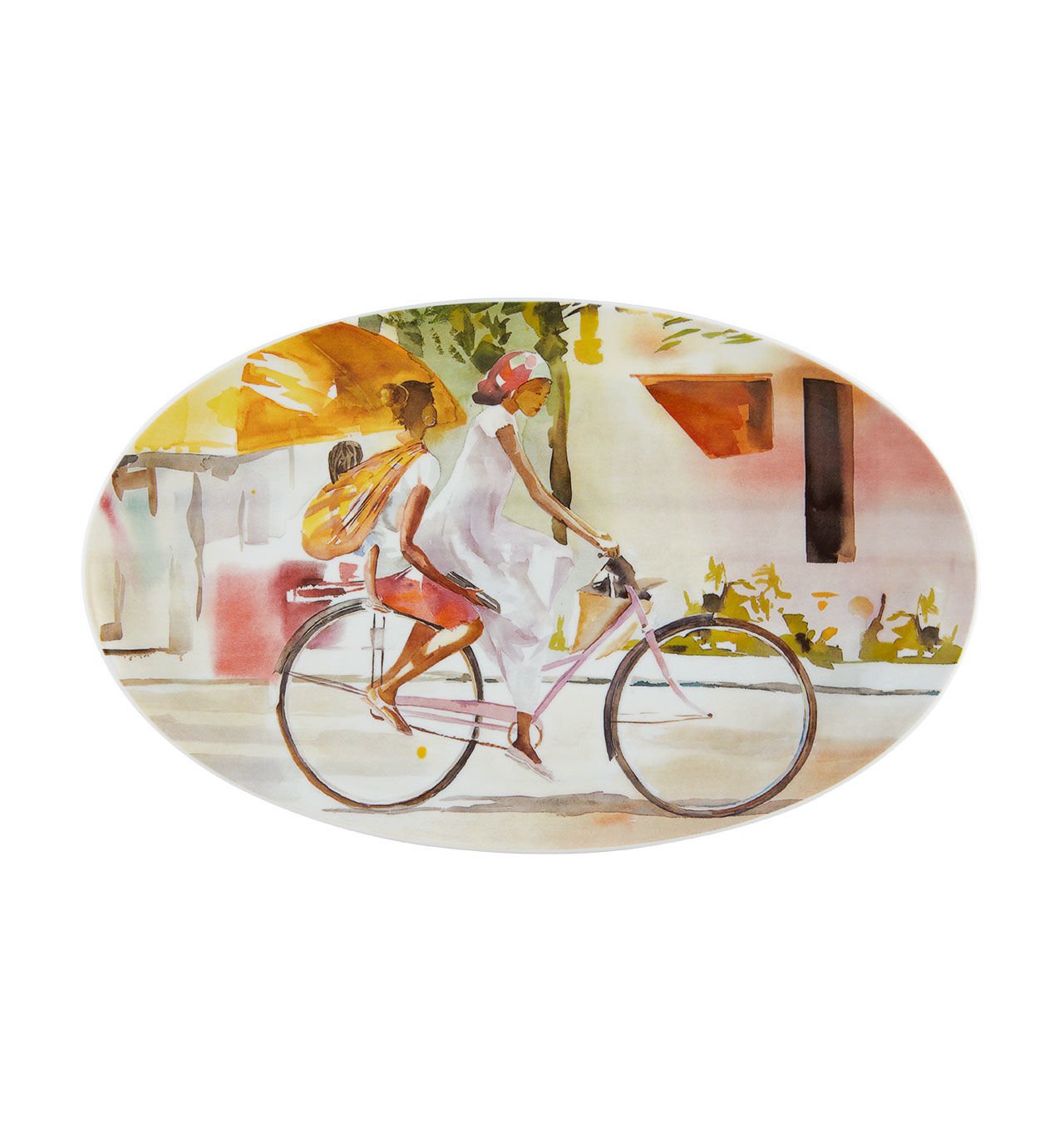 Vista Alegre Oval Tabak Sem Titulo Pedalonda