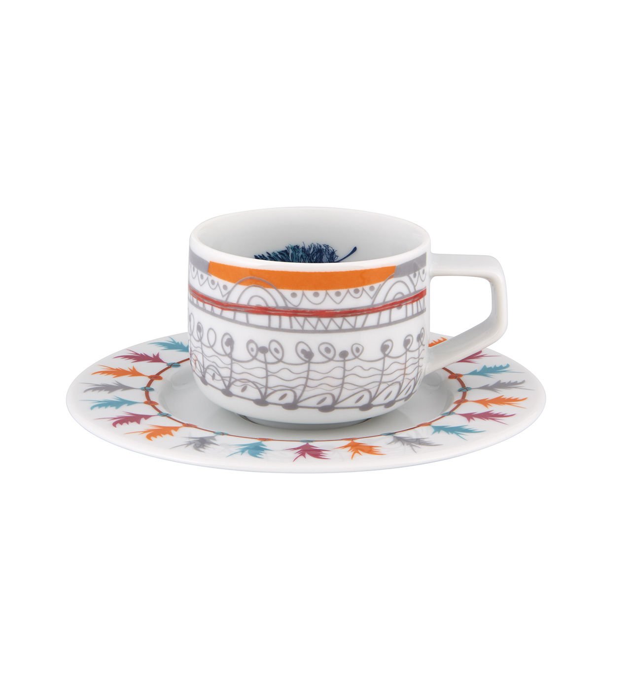 Vista Alegre Çay Fincanı Artrapasuenos-Tüğlü espresso fincanı tekli