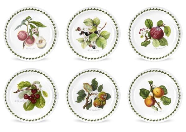 Portmeirion Pomona Düz Yemek Tabağı 26,5 cm 6’lı Set