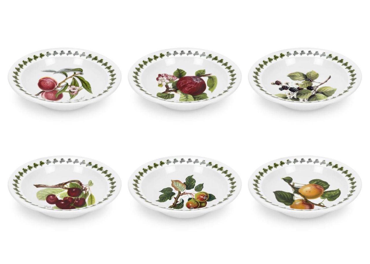 Portmeirion Pomona Çukur Kase 17 cm 6’lı Set