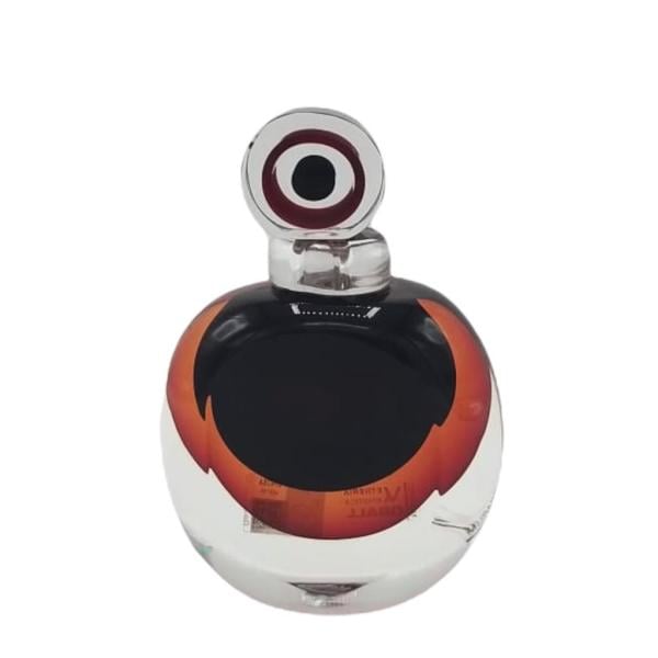 MURANO PARFÜM ŞİŞESİ KIRMIZI SİYAH 15,5CM