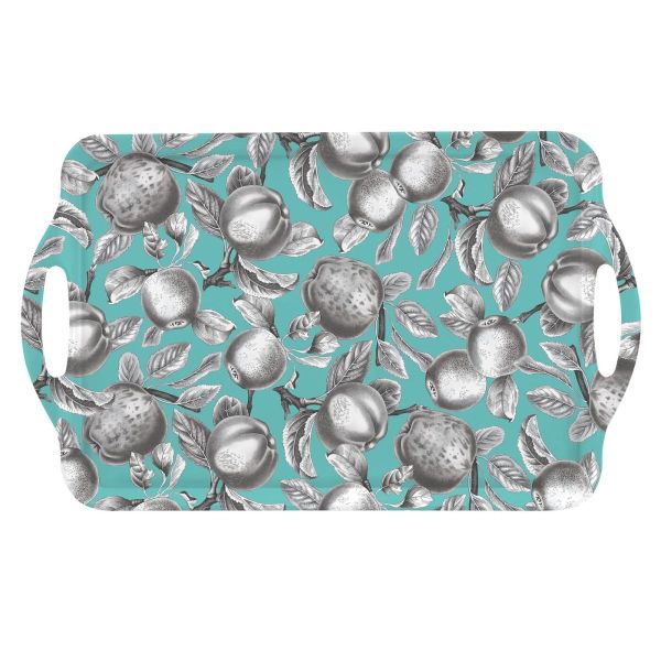 Pimpernel Pomona Turquoise Large Melamin Tepsi