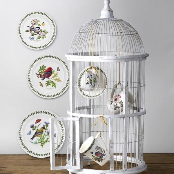 Portmeirion Botanic Garden Birds 17,5cm Ekmek Tabağı 6'lı