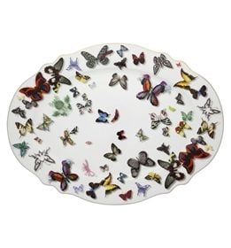 Vista Alegre Oval Tabak Lacroix Butterfly