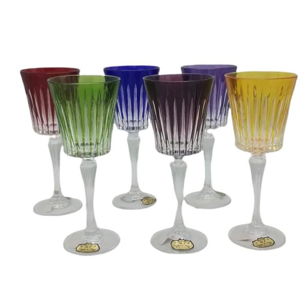 CRISTAL DE PARIS KADEH 6 RENK-12588/3