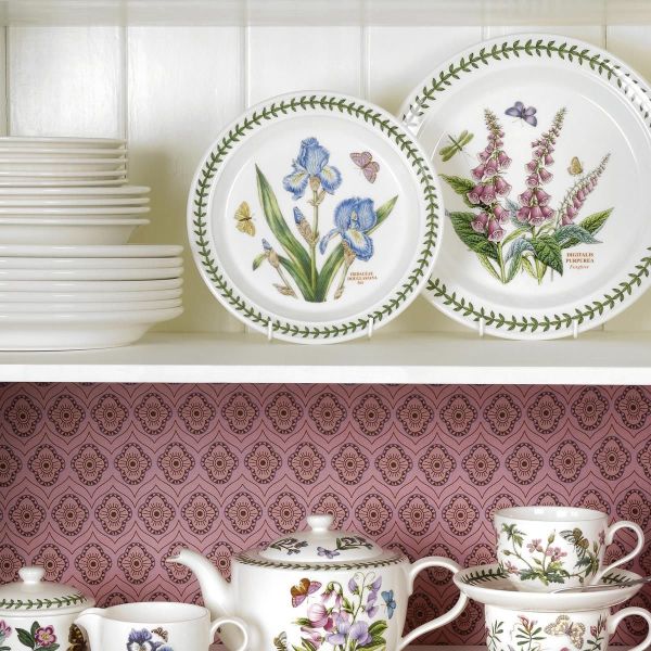 Portmeirion Botanic Garden 21,5 cm Çukur Yemek Tabağı 6'lı