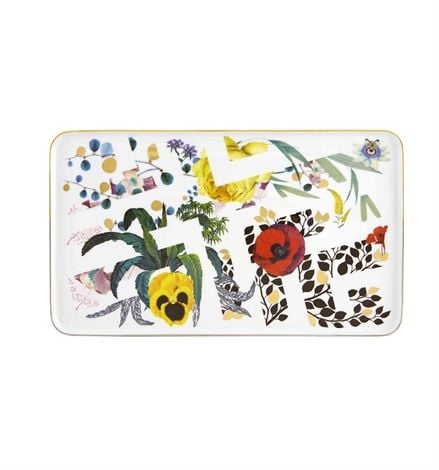 Vista Alegre Dikdörtgen Tabak (Tepsi) Primavera 34cm