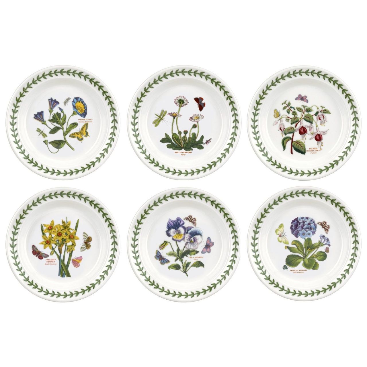 Portmeirion Botanic Garden 16,5 cm Ekmek Tabağı 6'lı