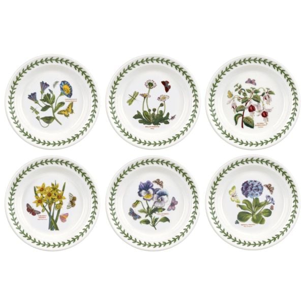 Portmeirion Botanic Garden 16,5 cm Ekmek Tabağı 6'lı