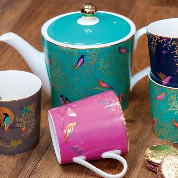 SARA MILLER LONDON PORTMEIRION CHELSEA KUPA PEMBE