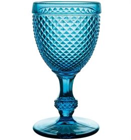Vista Alegre Mavi Kadeh Bicos Azul 4 lü set