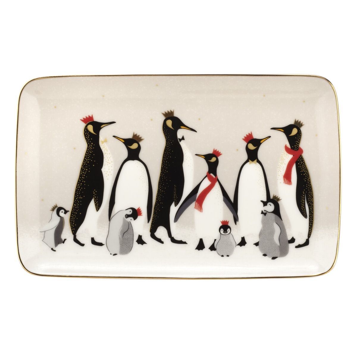 Sara Miller London Portmeirion Penguen Tepsi 19 cm
