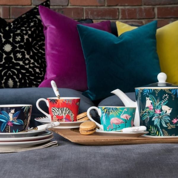 SARA MILLER LONDON PORTMEIRION TAHITI LEMUR ÇAY FİNCANI