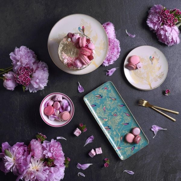 SARA MILLER LONDON PORTMEIRION YEŞİL TEPSİ